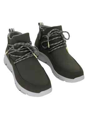 Ryka Womens Charisma Water Repellent Alpine Green Nylon Sneaker Boots Size 8.5